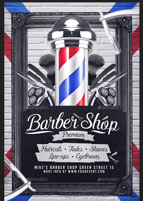 Barbershop Flyer Template Free